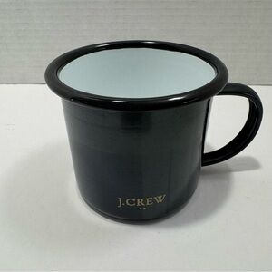 J.Crew Enamel Mug in Blackwatch Plaid, For Hot or Cold beverages, 8oz